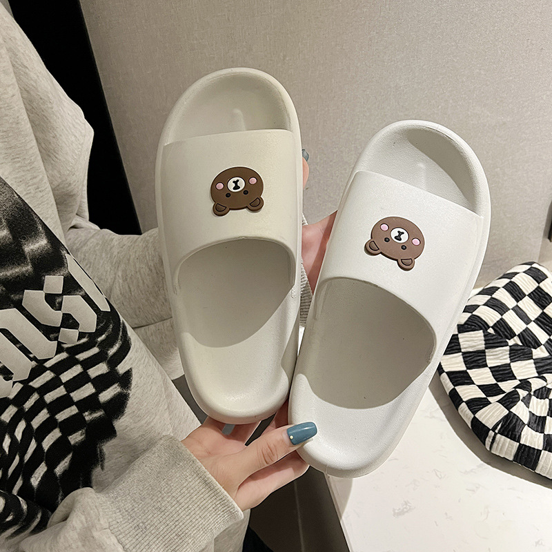 拖鞋女ins简约厚底拖鞋夏季新款室内外穿居家时尚踩屎感凉拖鞋女