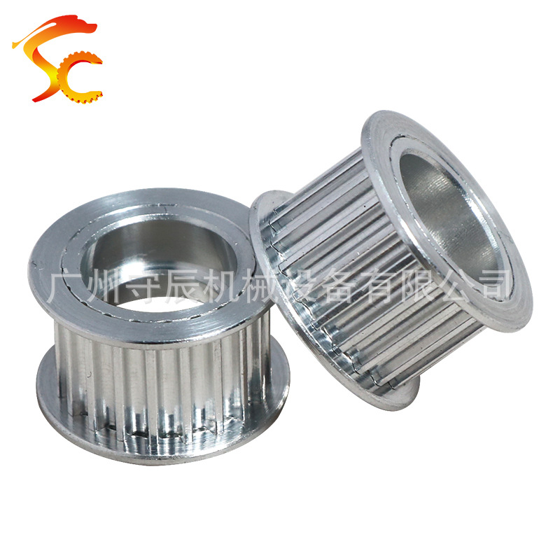 工厂直供同步带轮 铝合金 T2.5 24齿 齿面12 两边带轴承位 精加工