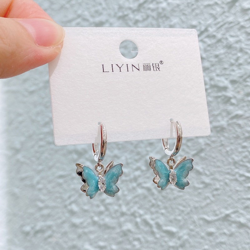 Liyin/Libeliying カラフルなオイルドリップシリーズ ニッチデザイン 高級感 おしゃれな雰囲気 イヤリング イヤリング|undefined