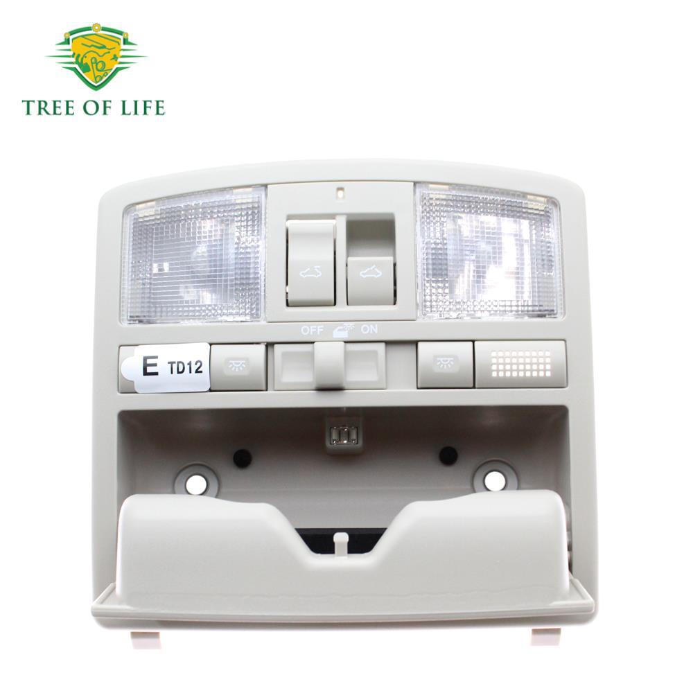 TD1169970H75 para Mazda 6 lámpara de consola superior con interruptor de techo solar gris