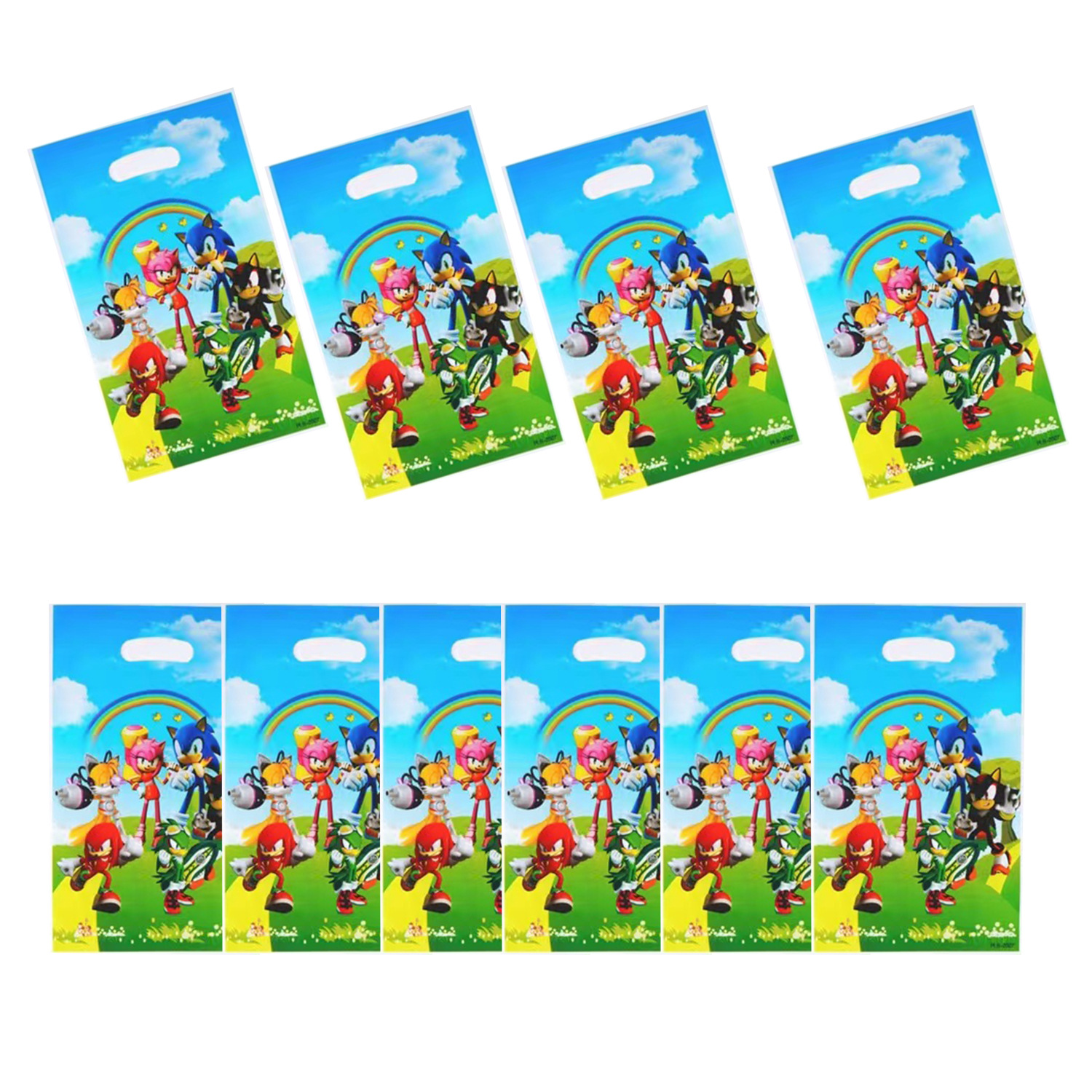 索尼克派对回礼袋礼品袋糖果收纳袋随手回礼袋手提袋