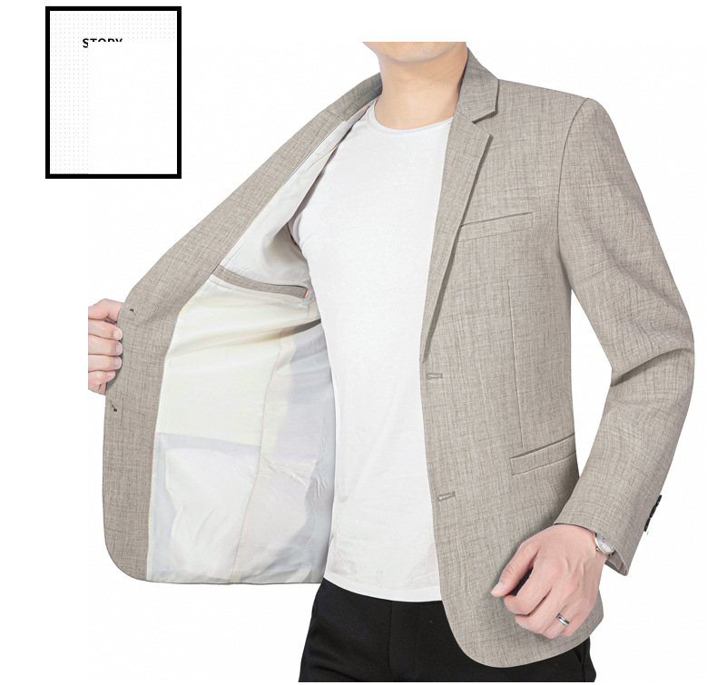 Casual Blazer in Shallow Coffee