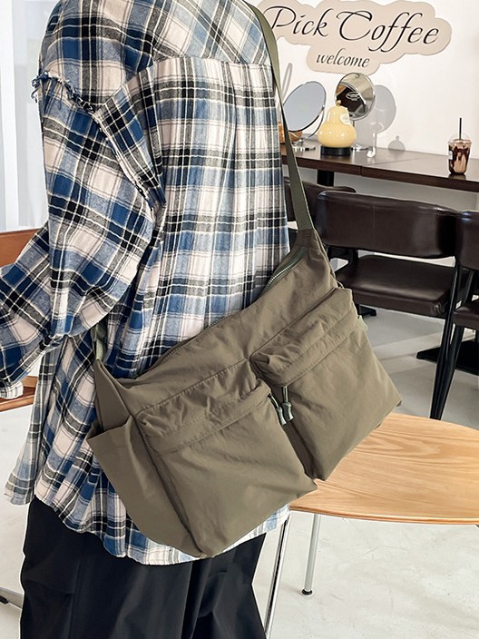 Hombres y mujeres general ocio versátil bolso de hombro bolsa de gran capacidad tote bag anti-dropping bolso de hombro hombre