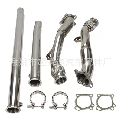 Car exhaust pipe modification cross-border overseas warehouse suitable for S4B5A6/AllroadC5 stainless steel intake manifold