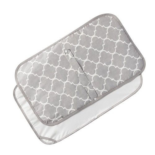 Amazon 100% cotton out-and-out baby diaper pad, foldable and convenient newborn printed waterproof diaper pad