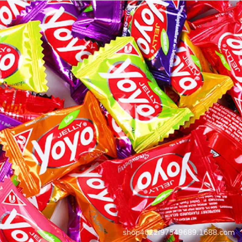 Import yoyo, strawberry, complex eraser, Thailand, chewy candies