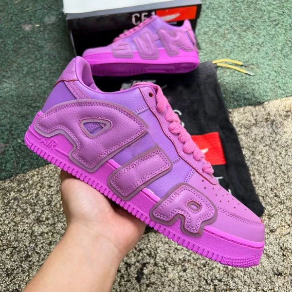 CPF X AF1 Skateboarding Shoes Air Force Patch Letter AIR Reflective Board Shoes Street American Casual Shoes Couple Trendy Shoes