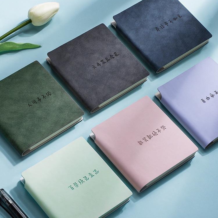 Pocket Square Notebook Portable A7 Small Notebook Mini High-Value A6 Diary Grid Planner