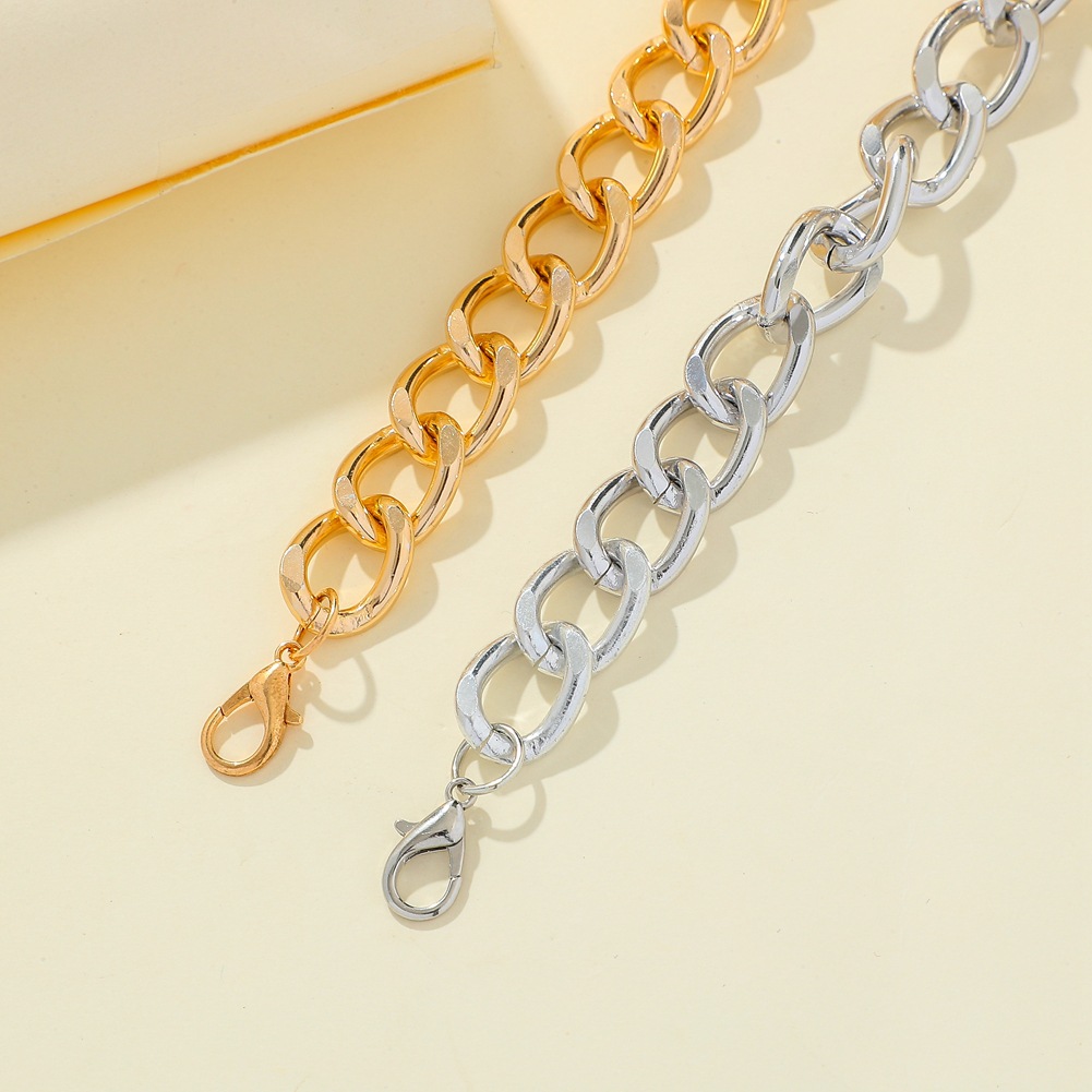 Fashion U Shape Iron Plating Unisex Necklace 1 Piece