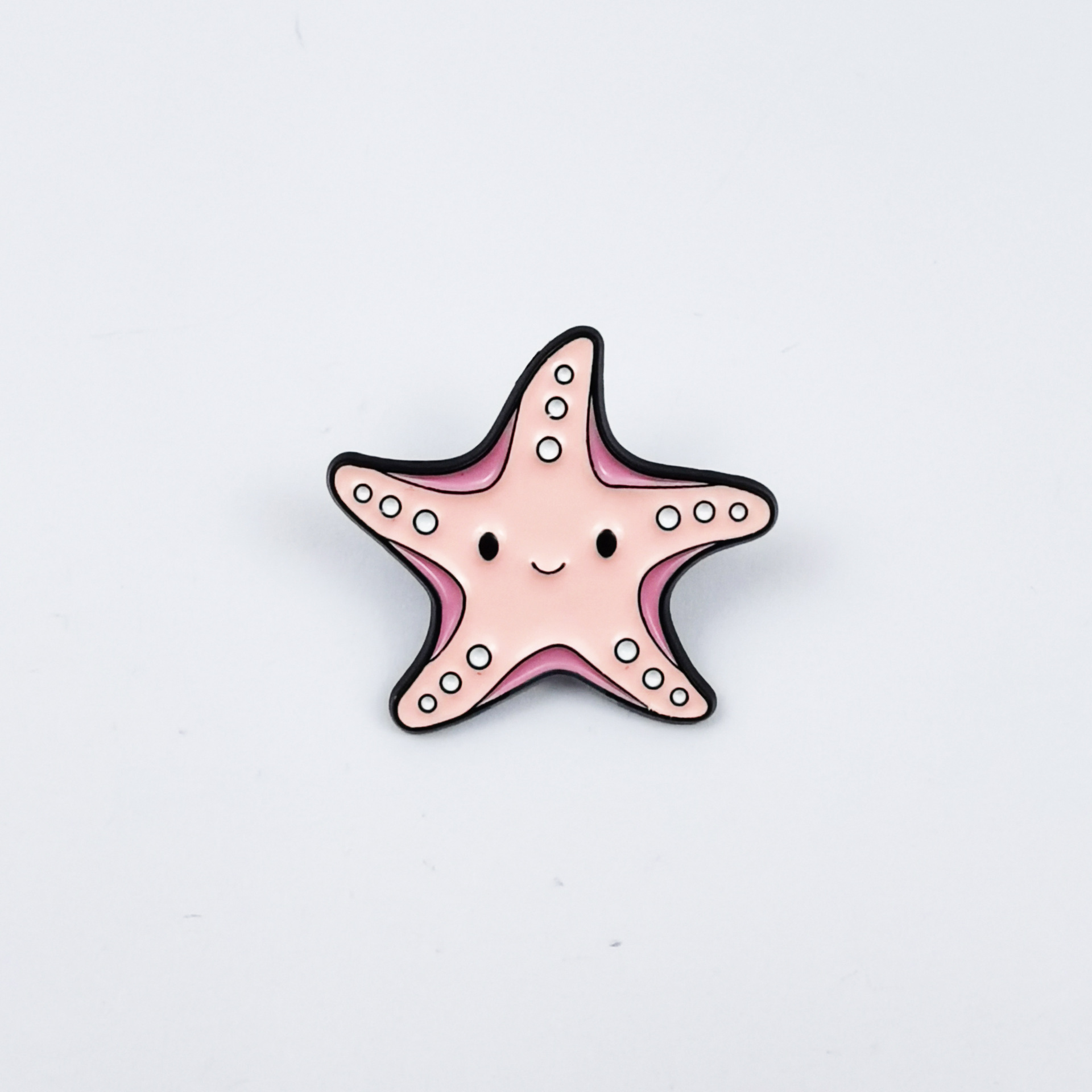 Insignia creativa de animales marinos Dibujos animados linda forma regalo joyería broche transfronterizo ins metal ropa collar