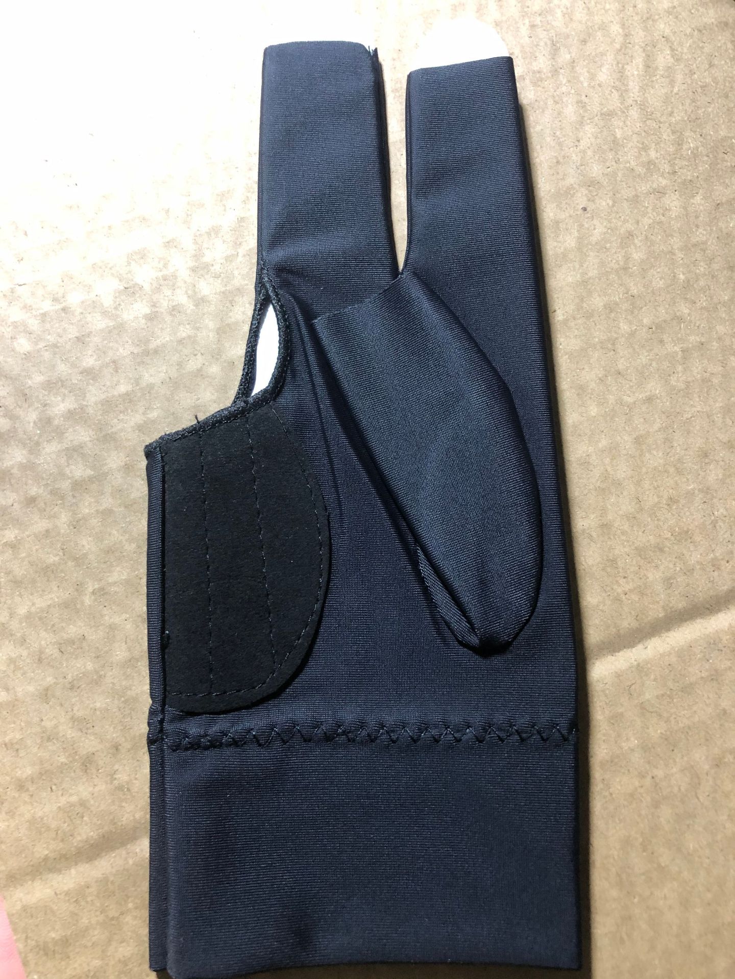 Billar guantes de tres dedos expuestos guantes de billar de tres dedos guantes de billar guantes de dedo abierto guantes de billar de alta elasticidad logotipo impreso