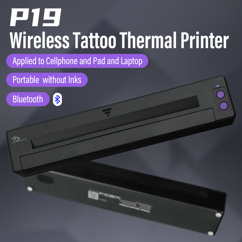 Dragon Artist Tattoo Equipment Wireless Tattoo Matte Transfer Machine Portable Thermal Printer Line Drawing Clear Printing Dragon Artist Tattoo Equipment Wireless Tattoo Matte Transfer Machine Portable Thermal Printer Line Drawing Clear Printing