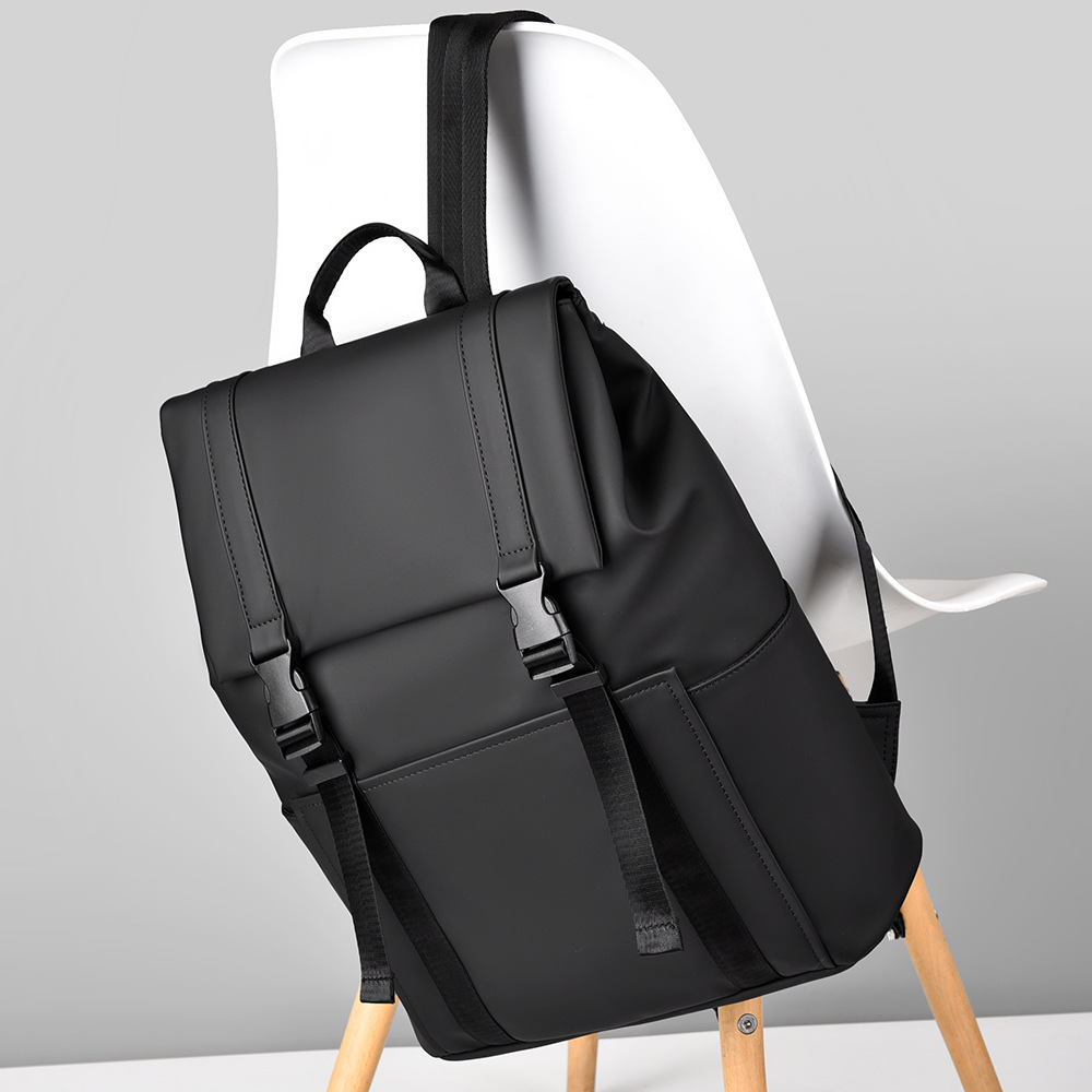 Mochila casual para hombre, gran capacidad, con compartimento para laptop, transpirable y moderna