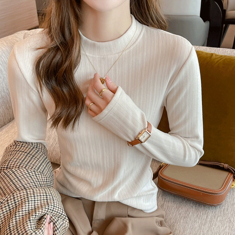 Тщно отобранная кокосовая нижняя рубашка с воротником