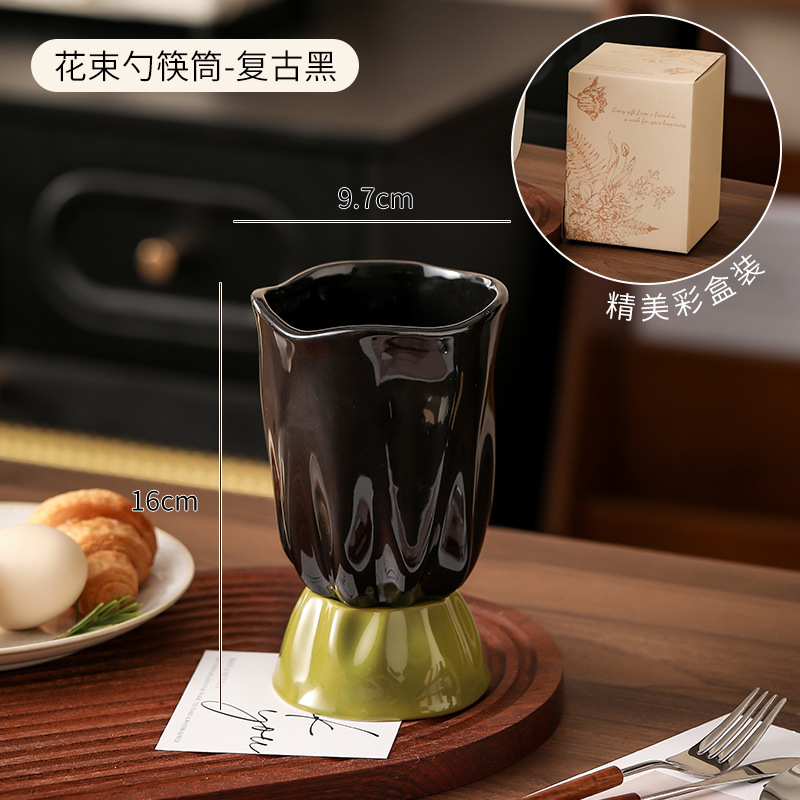 레트로 블랙 선물 상자