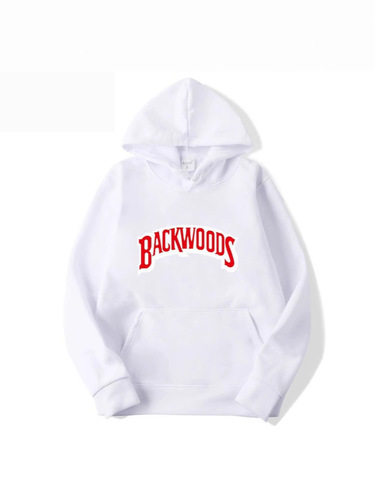 American style niche print unisex fashion trend hooded sweatshirt loose casual couple sweatshirt