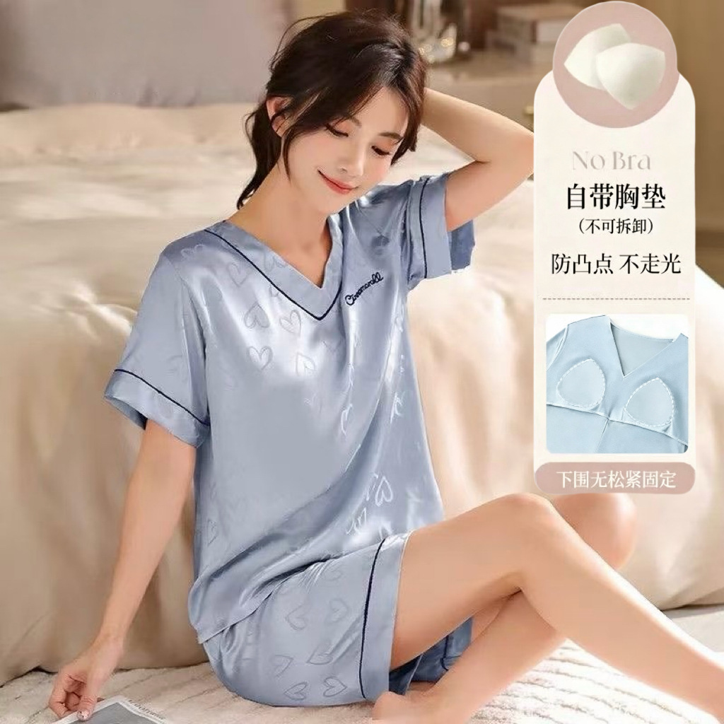 [With chest pad] 22 fog blue