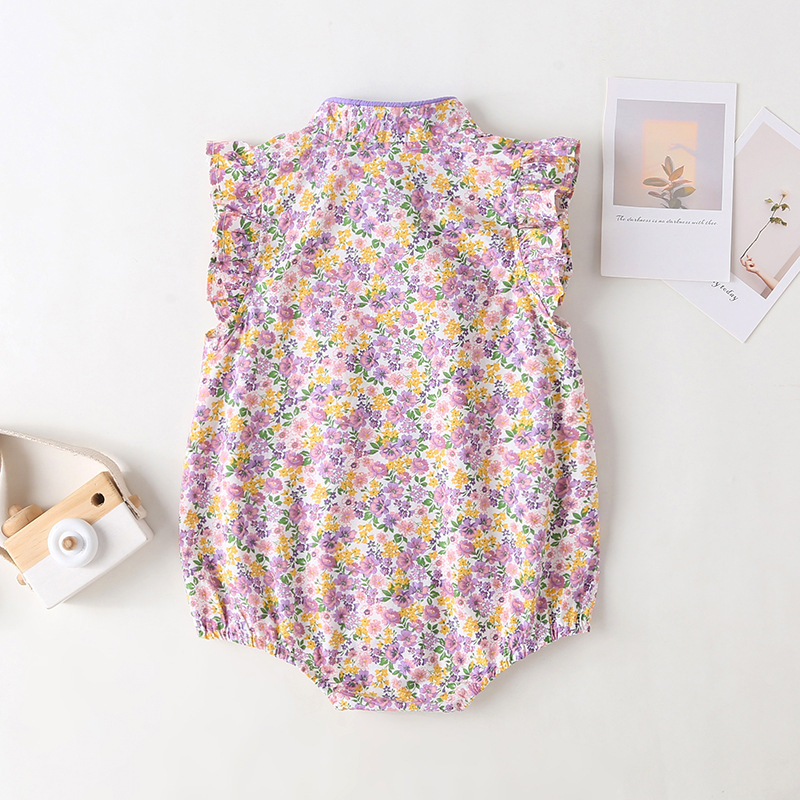 Bebé verano cheongsam triángulo mameluco estilo chino recién nacido Ropa un mes de edad cien días estilo occidental bebé niña vaina