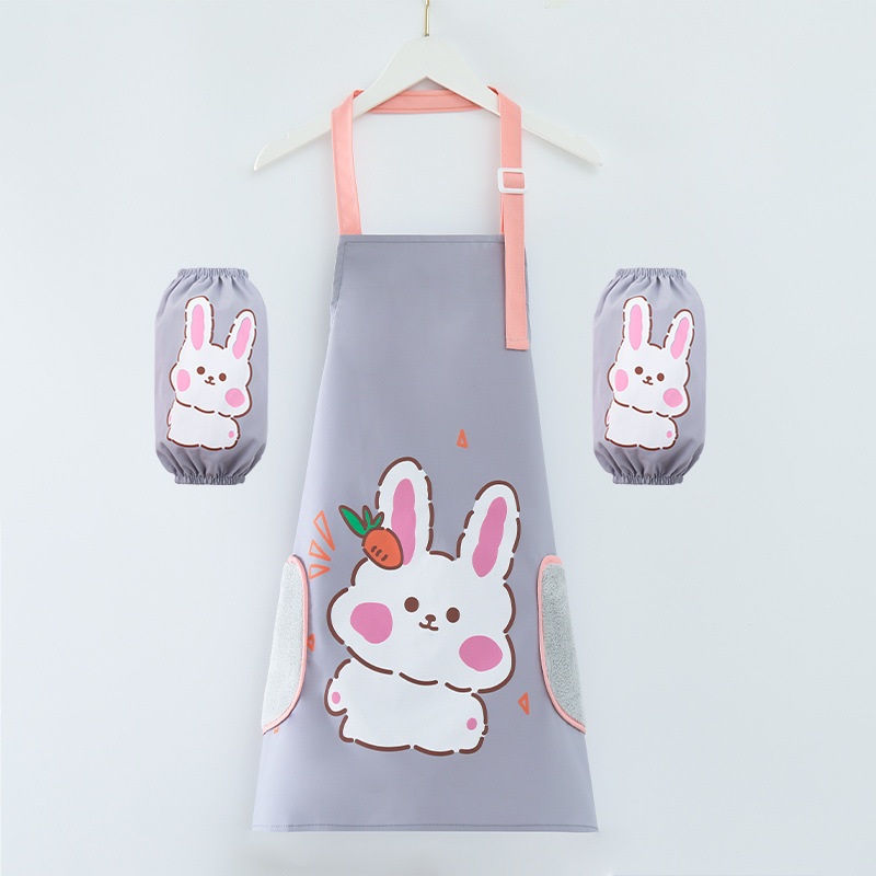 Delantal para niños impermeable anti-sucio borrable mano Niños y Niñas Ropa de pintura jardín de infantes bebé pintura ropa anti-desgaste mono