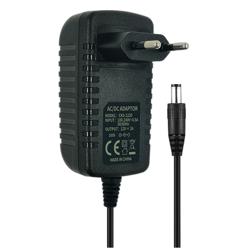 12V2A Красота Лампа питания 12V2A Прямая трансляция лампа адаптер 12V2A маникюрная лампа подсветка адаптер питания