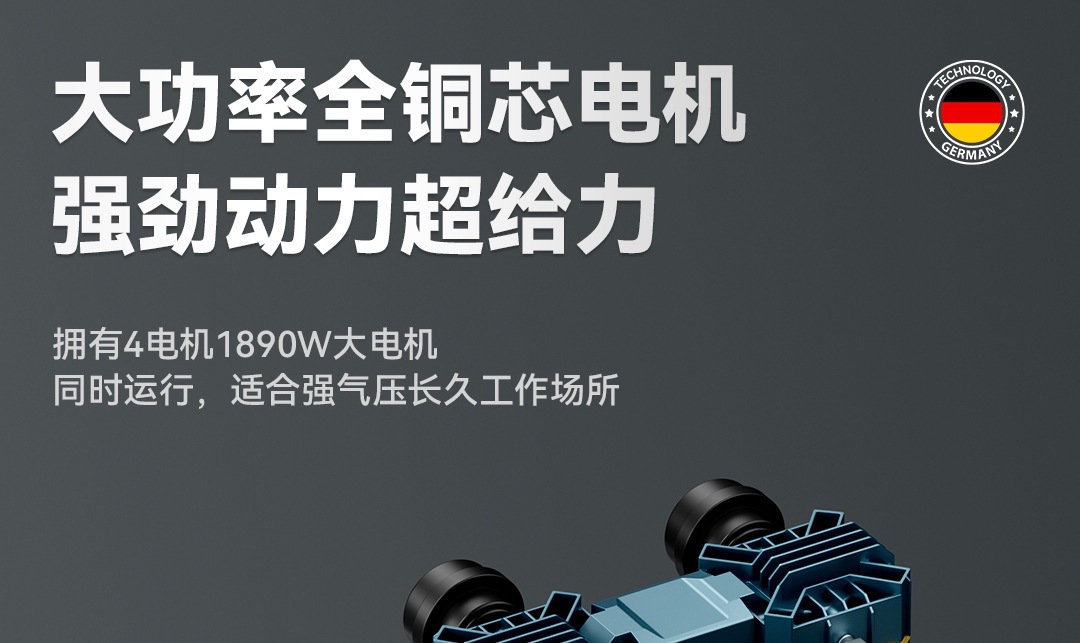 Industrial air compressor, 220V, oil-free, quiet, high-pressure air compressor, portable, oil-free air pump for woodworking