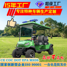 電動高爾夫球車球場專車四輪2座擔架景區游覽車民宿接駁車觀光車