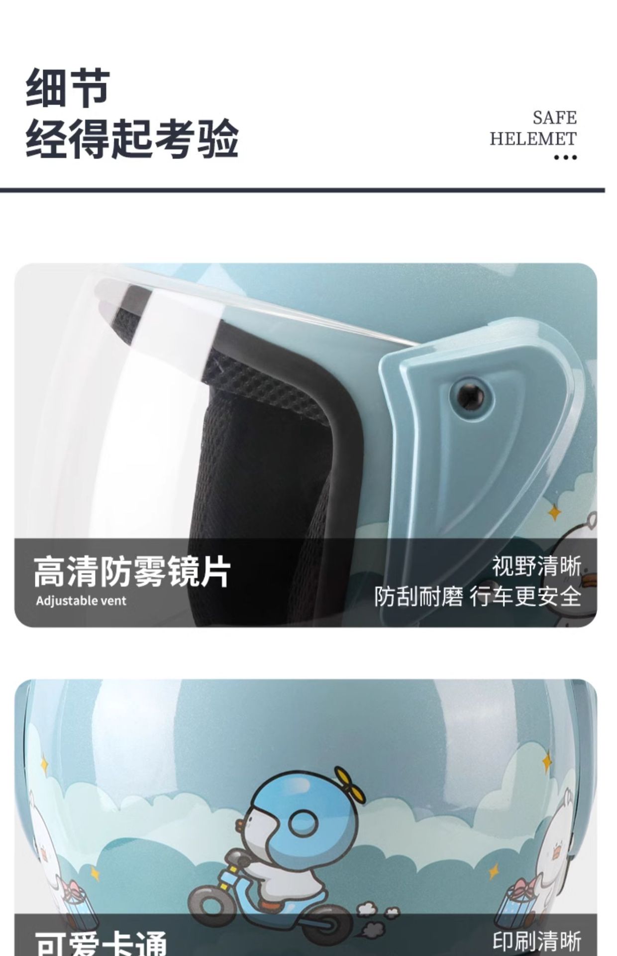 3C Certified Electric Bicycle Helmet - Half Helmet - Summer Sunscreen