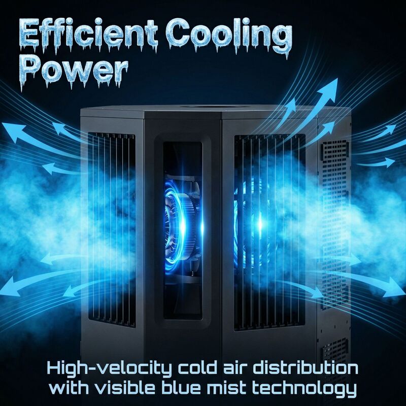 Bamianwang Industrial Mobile Air Conditioner with Four-Way Air Outlet, Compressor Cooling, Suitable for Outdoor Use in Food Stalls, Hot Pot Restaurants, and Large Outdoor Areas Bamianwang Industrial Mobile Air Conditioner with Four-Way Air Outlet, Compressor Cooling, Suitable for Outdoor Use in Food Stalls, Hot Pot Restaurants, and Large Outdoor Areas