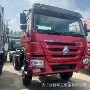 豪沃外贸自卸howo371翻斗车