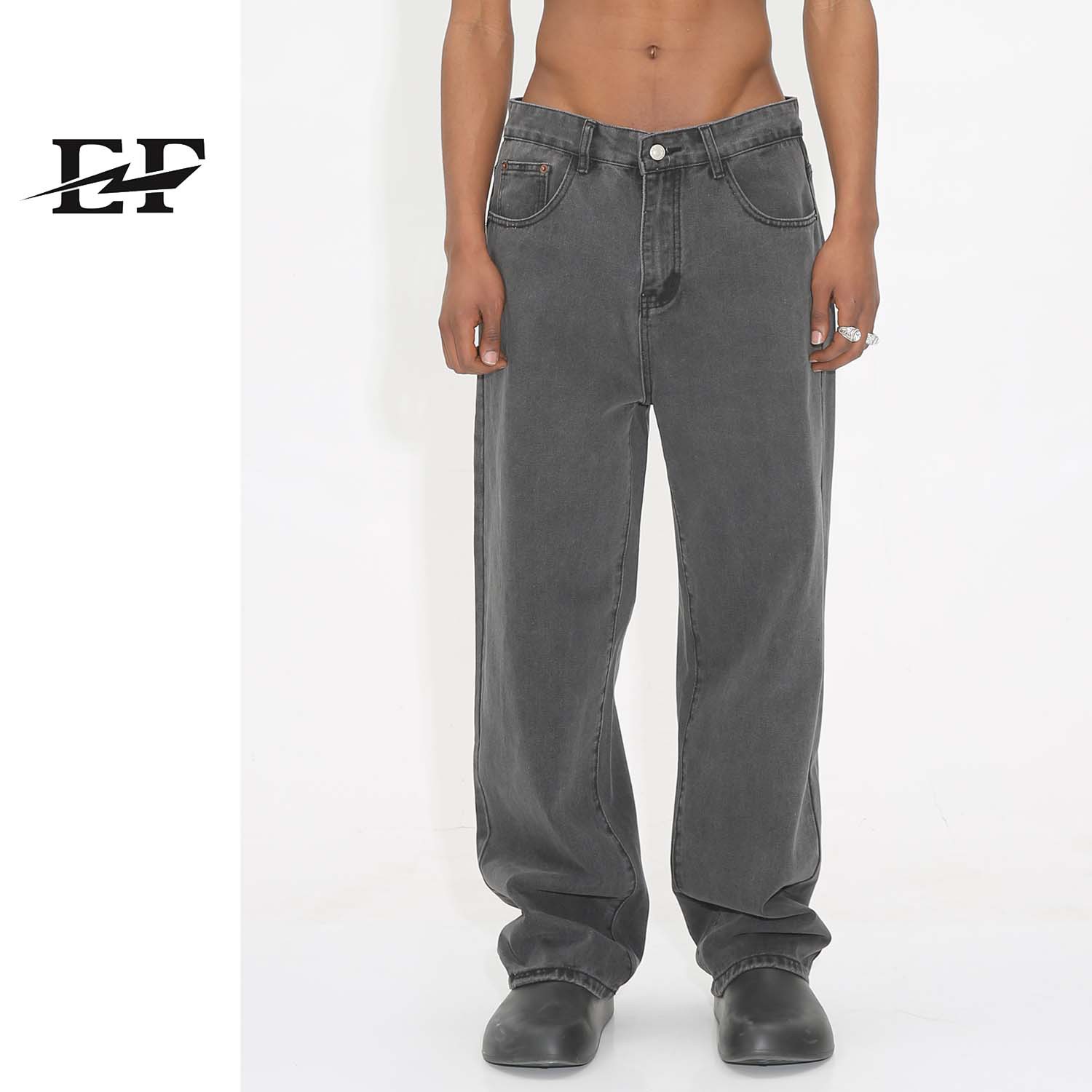 Men's Clothing Style Straight Leg Men's Jeans Loose Fit Long Pants Style Retro Versatile Denim For Formal & Casual_mkmklike.com
