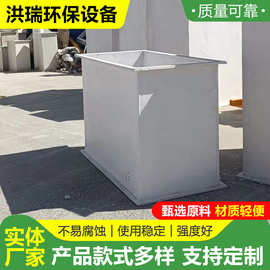 玻璃钢手糊通风管道 地下室通风排烟管道 无机玻璃钢矩形通风管道