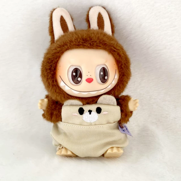 Brown overall, with little bears