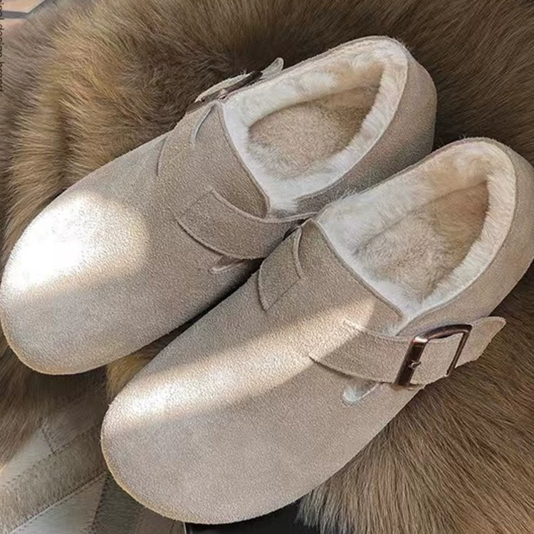 Warm demi-season footwear, shoes