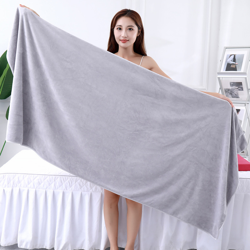 High-End Beauty Salon Special Bath Towel, Soft, Absorbent, Lint-Free Massage Blanket, Thickeneded Skin-Friendly Large Towel Bed