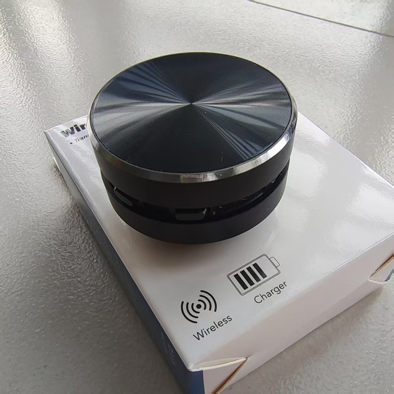 骨伝導無線bluetoothスピーカーtws黒科学技術磁気吸引携帯ステレオ金属小鋼砲共振音響|undefined