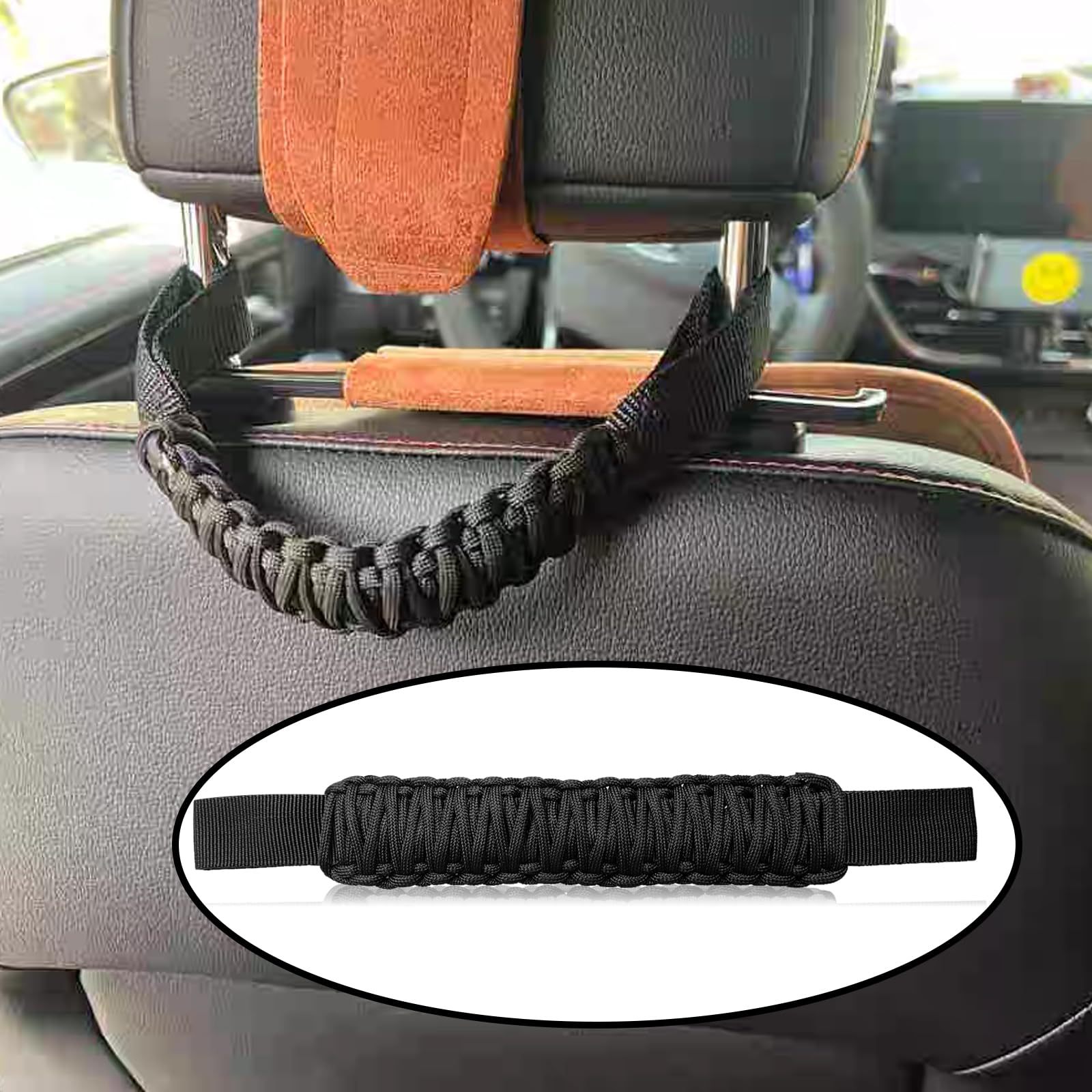 Car Seat Safety Handle Rear Seat Safety Armrest Suitable for Jeep Wrangler Entry Assist Handle