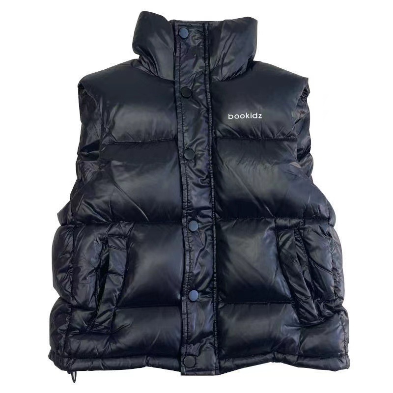 Ropa padre-hijo Chaleco de algodón para niños Chaleco de algodón engrosado collar de pie Chaleco de algodón para hombres y mujeres ropa acolchada de algodón Otoño e Invierno chaleco exterior