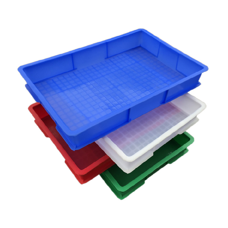 厂家现货广州东莞深圳长方形塑料盒 周转盒 五金电子零配件物料盒