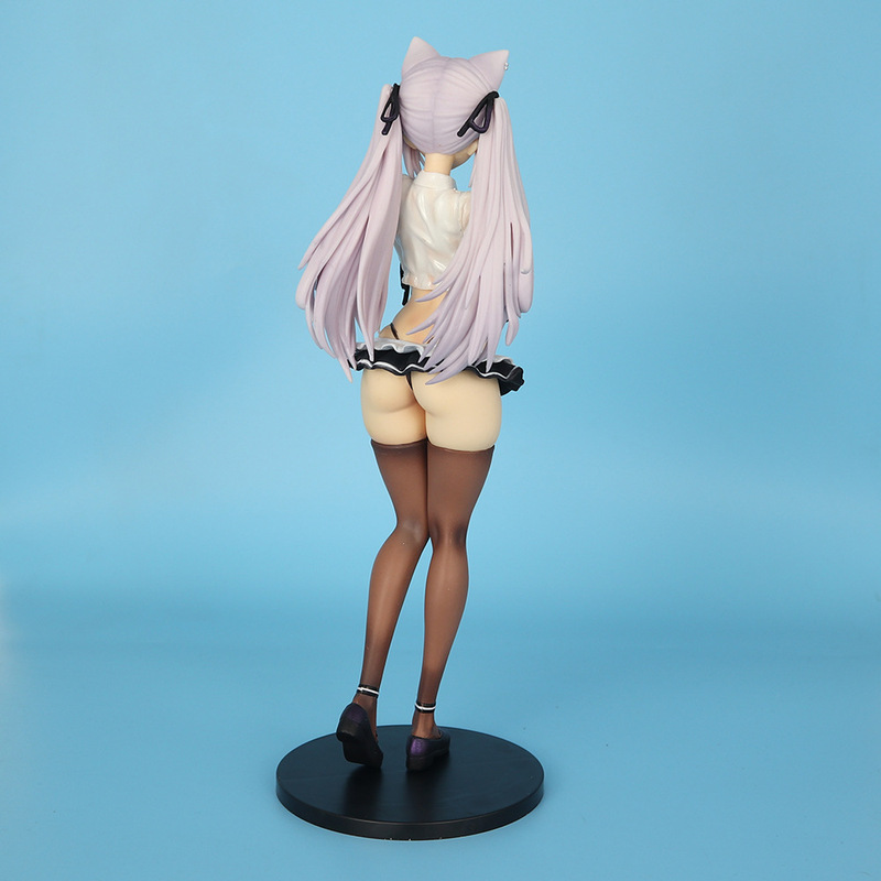 二次元美少女 害羞 阿尔维娜 制服 站姿 机箱 桌面摆件 盒装手办|undefined