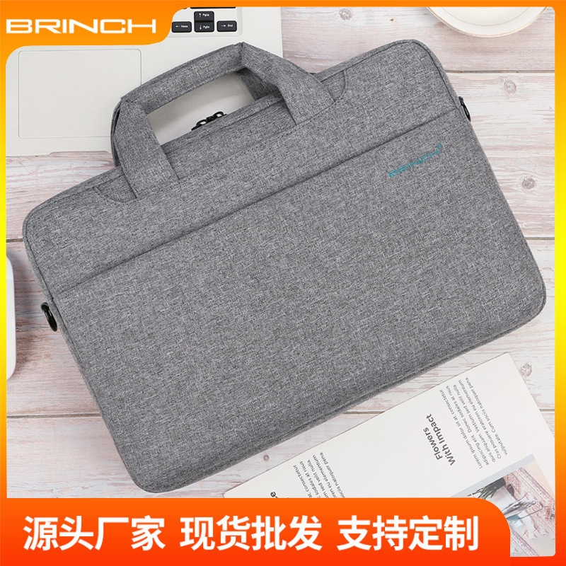 Portable Laptop Bag 16inch for Boys and Girls 14inch Apple Lenovo Business Fashion Large Capacity Bag