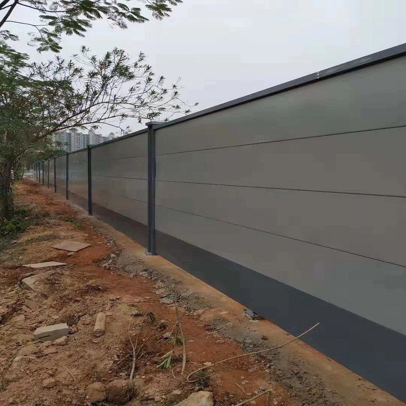 建筑工地装配式围挡 工程施工围挡深圳市政钢结构围挡