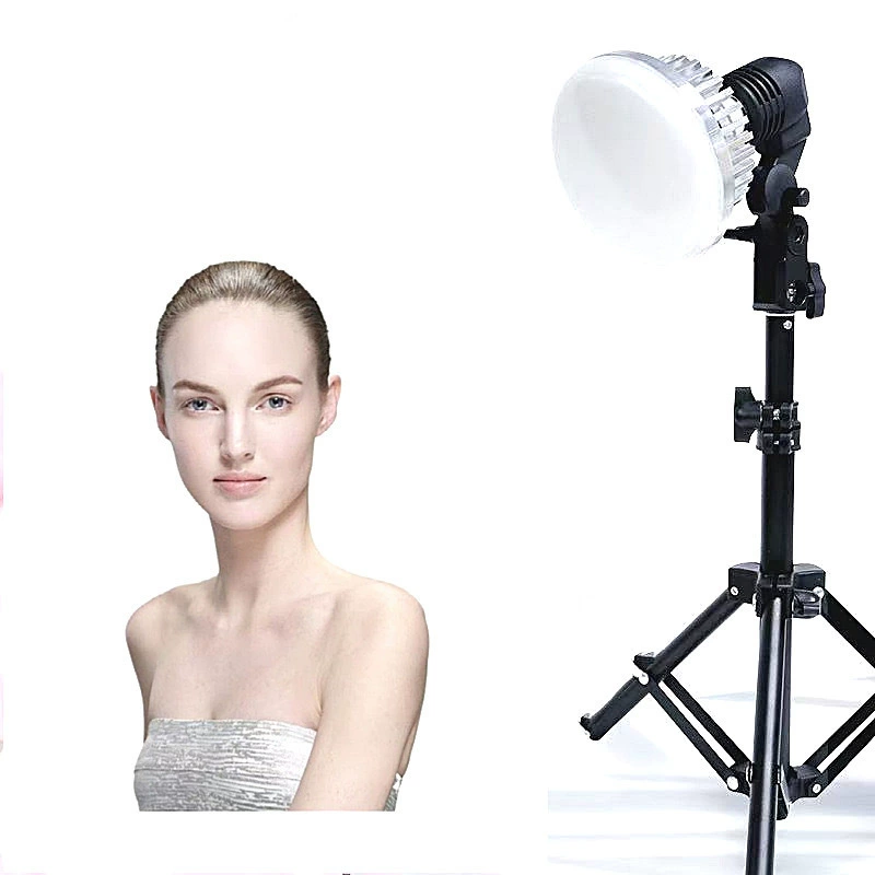 LED lamp for photo sessions, bulb, energy-saving accessories, remote control, E27