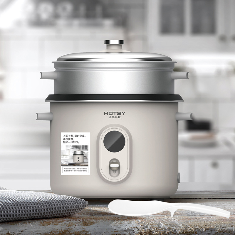 Factory Direct Sales Non-Stick Inner Pot Rice Cooker for 3 to 4 People Large Capacity 3 4 5 6L Household Rice Cooker with Steaming and Cooking Integrated