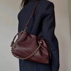 ハイエンド品質flameco purse福袋巾着バッグ羊皮パズドラ雲バッグ脇下斜め掛けカバン