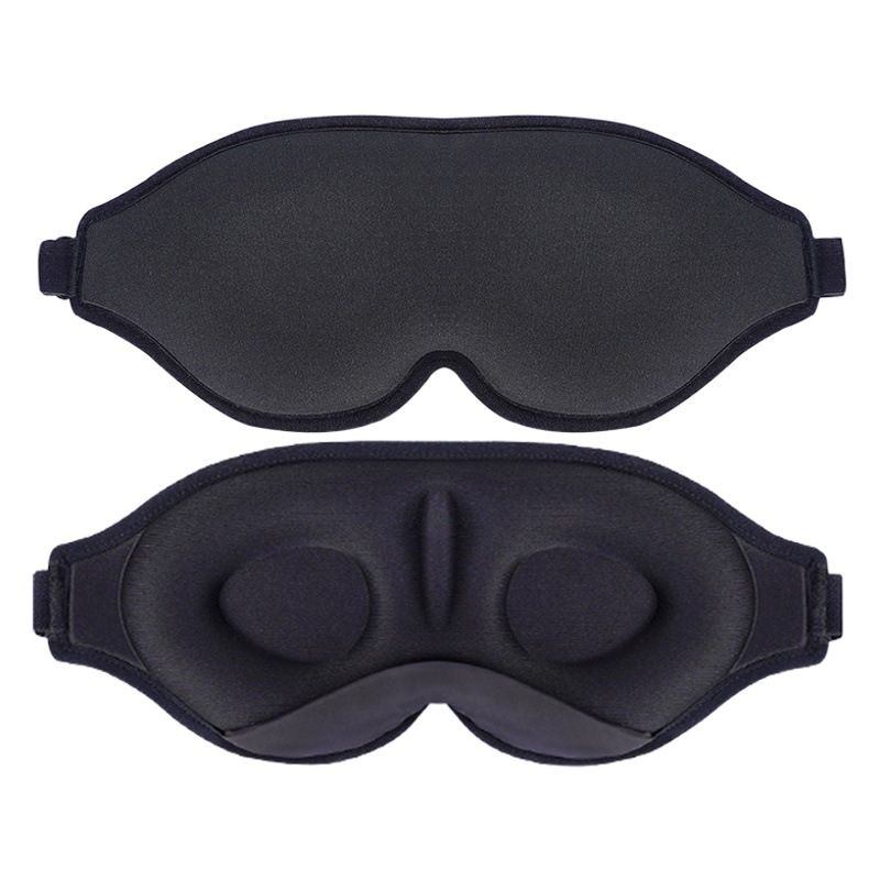 Amazon Venta caliente 3D máscara de ojo nariz ala almuerzo descanso sin presión ojo viaje sombreado lento rebote sueño máscara de ojo en stock fábrica