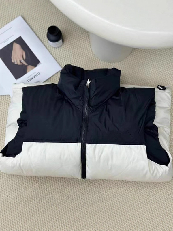 2026 New North Face Winter New Stand Collar Sleeveless 700 down Vest Couple Style Cold-Proof Warm Casual Loose Fit