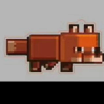 34. [Fox] 9cm long