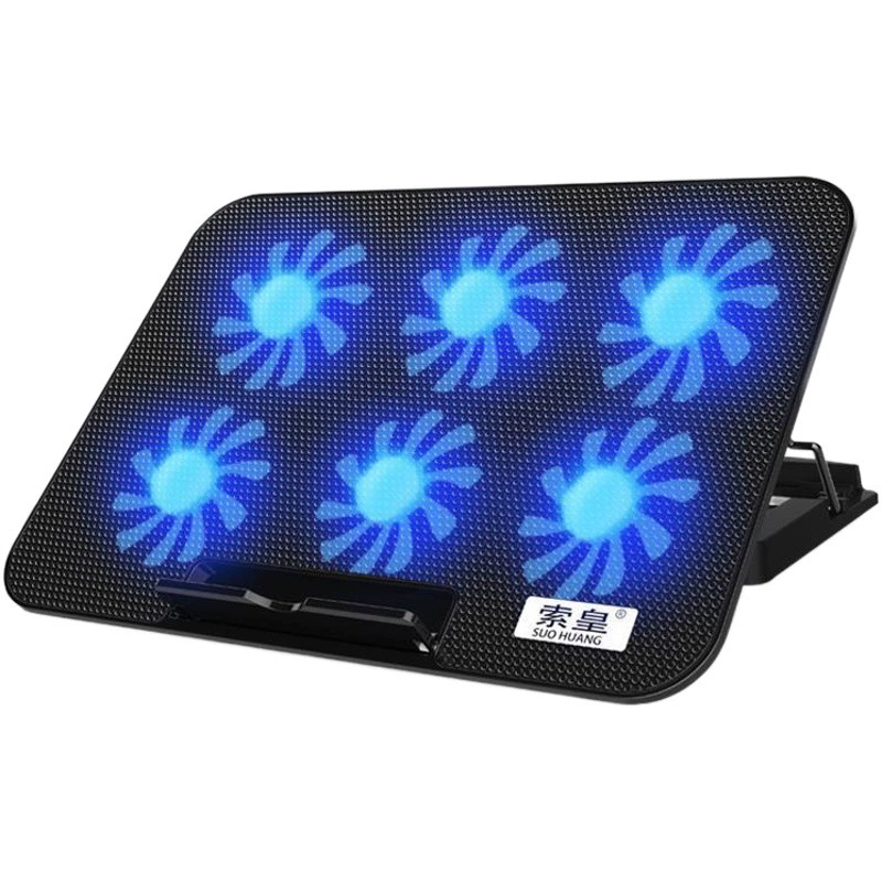 Sohuang S6 радиатор ноутбука 15,6-дюймовая охлаждающая база ноутбука вытяжной вентилятор беззвучный кронштейн плата накладка Бог