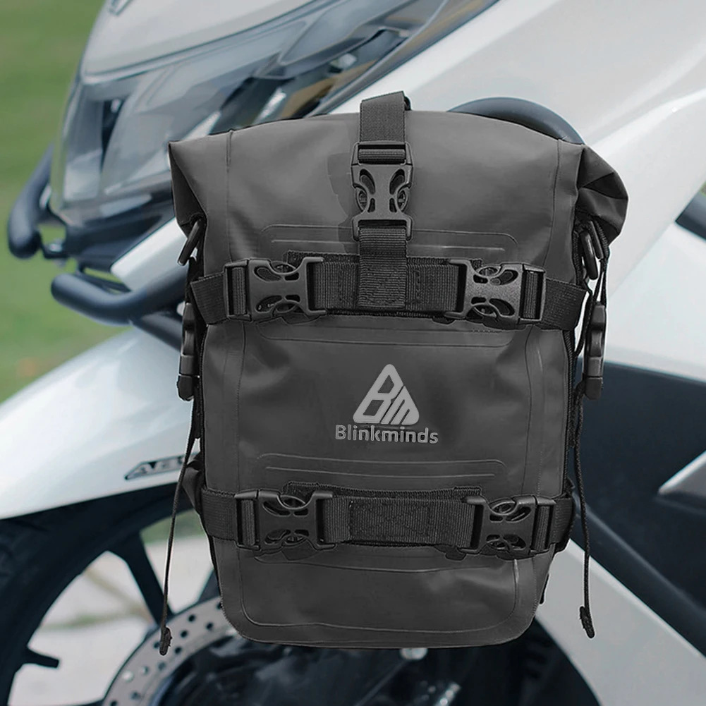 Motorcycle Waterproof Bars Bag Motorcycle Modified Bars Side Bag Quick-release Waterproof Bag Multi-function Large Capacity Car Bag