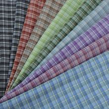 春秋连衣裙旗袍时装面料 时尚儿童童装布料 TR色织西装套装格子布